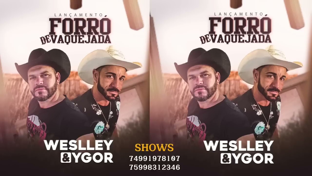 WESLLEY E YGOR FORRÓ E VAQUEJADA CD ABRIL 2023