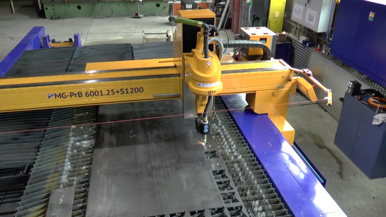 Edge Marking with a CNC Plasma Cutting Machine from MicroStep