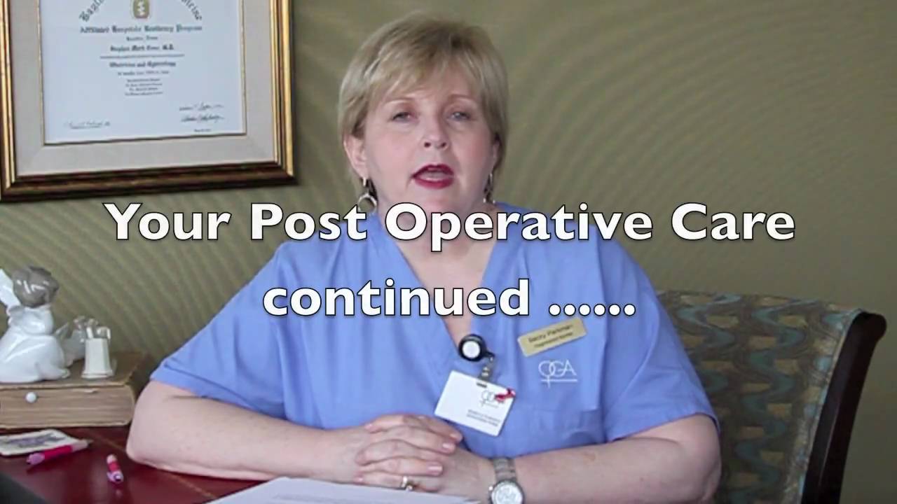 Hysterectomy Pre & Post Operative Patient Education by Dr. Cone (Part 2)