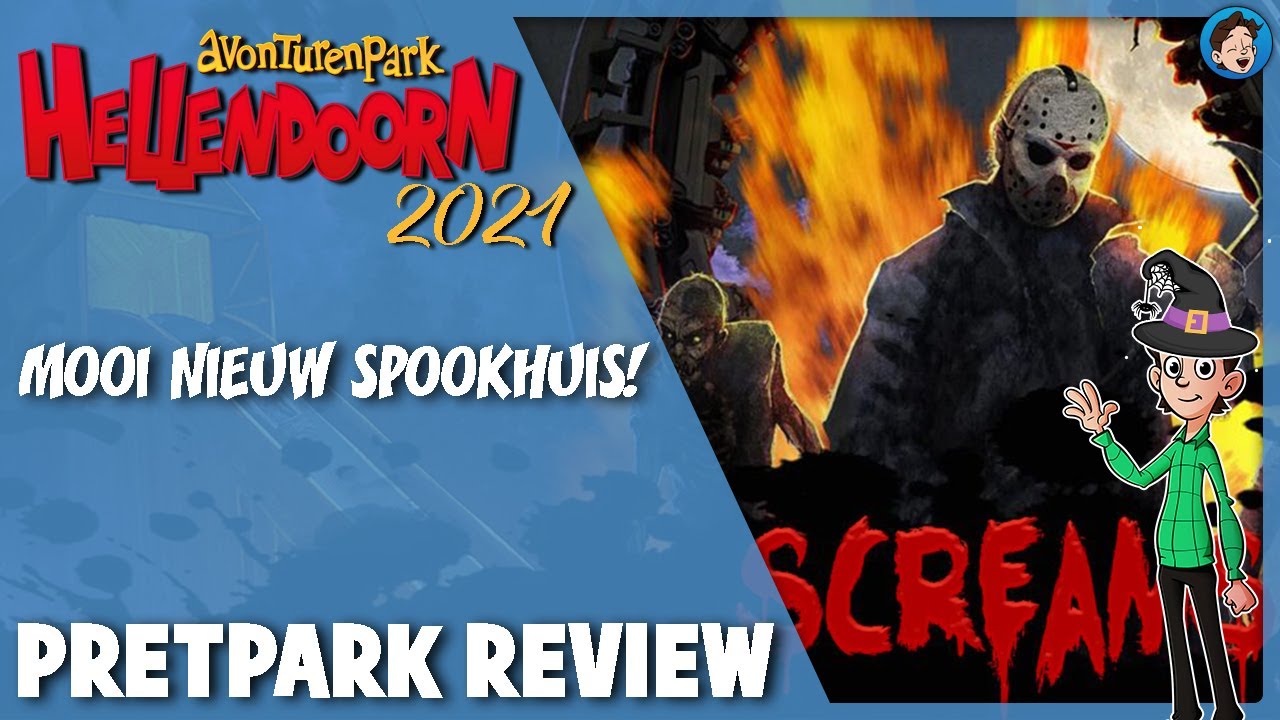SCREAMS 2021! NIEUW SPOOKHUIS! - AVONTURENPARK HELLENDOORN REVIEW