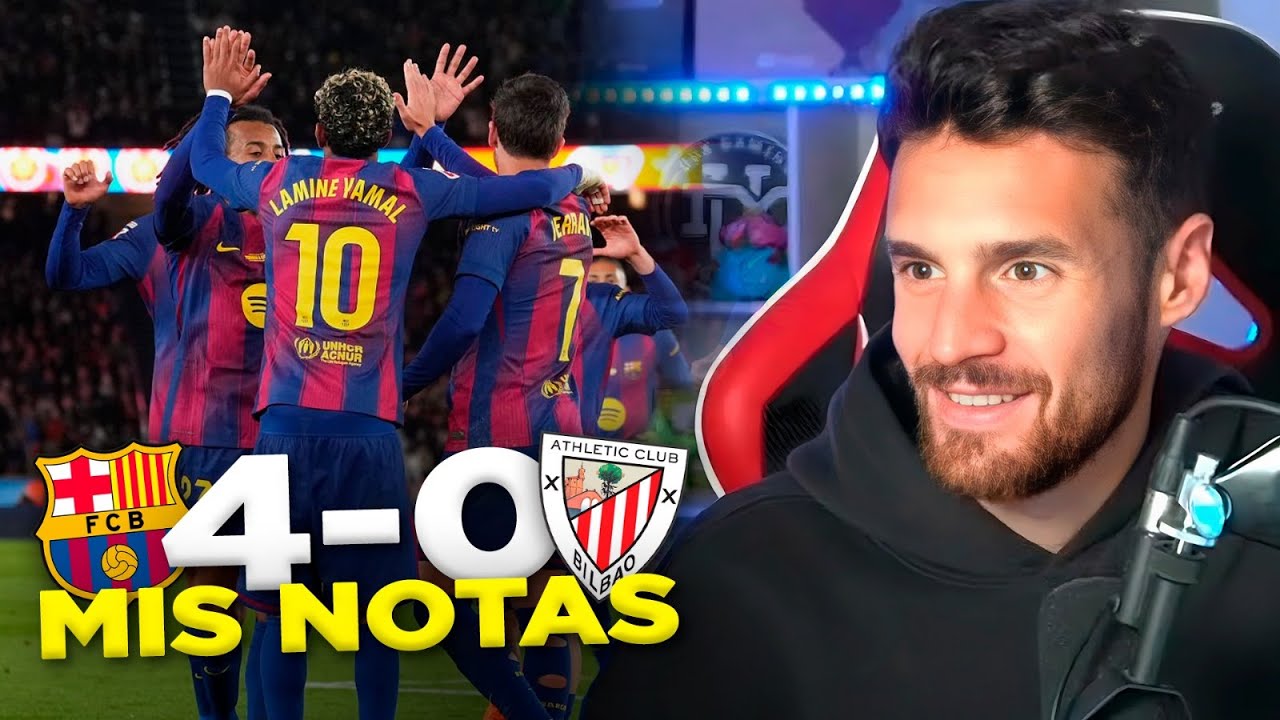 LAS NOTAS DEL FC BARCELONA - ATHLETIC CLUB