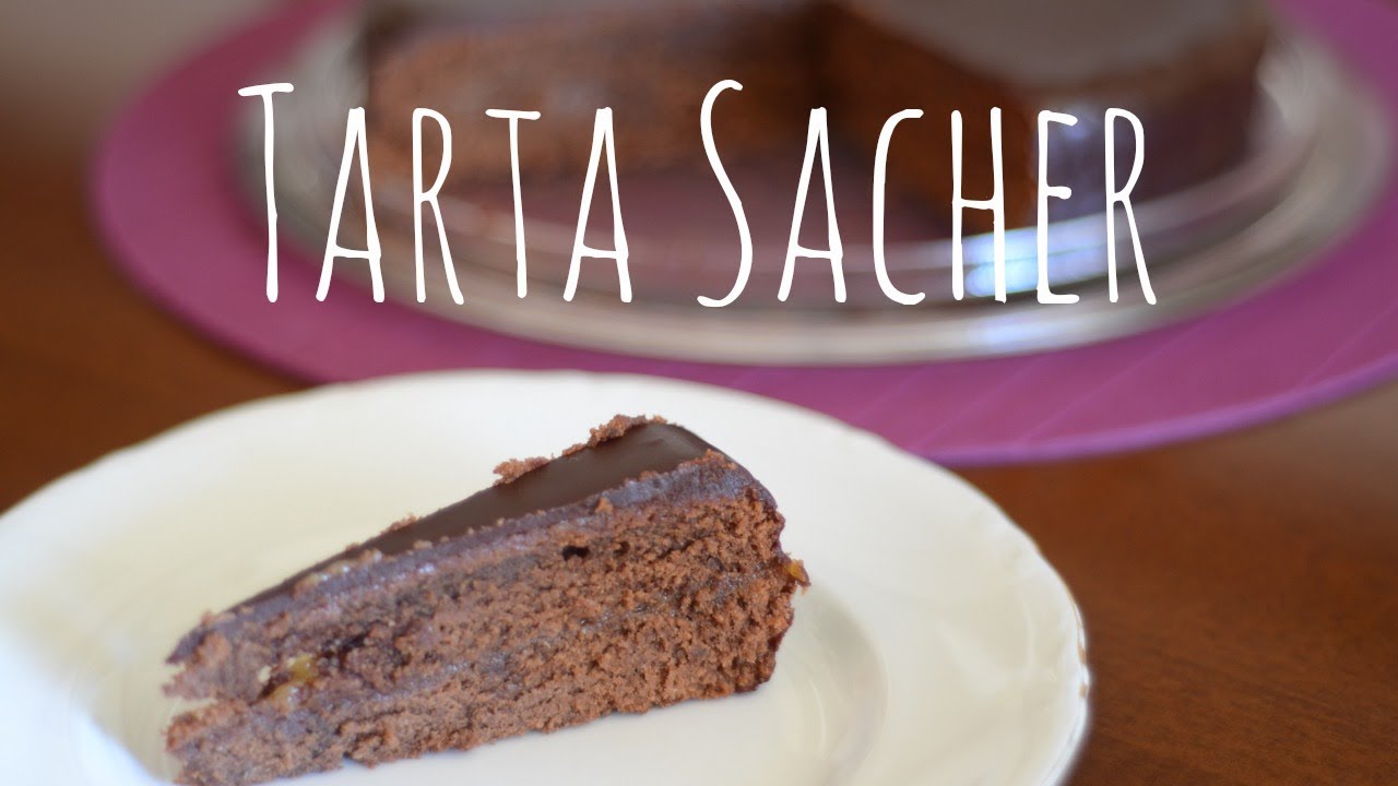 Cómo hacer Tarta Sacher o Sachertorte (receta fácil de chocolate) ♥ Bocados Divinos