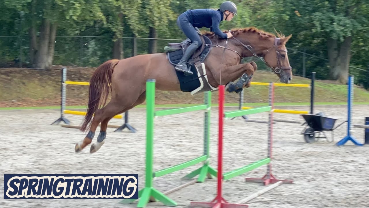 MEGA SPRINGTRAINING MET G-LIME EN LENTE | Vlog 85 | Horses by Demi