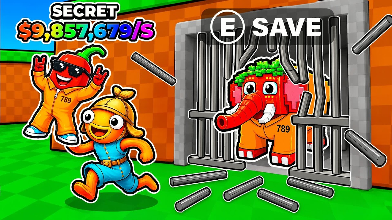 [🚨 WALKTHROUGH 🚨] FORTNITE hmos ESCAPE PRISON FOR BRAINROTS - MAP CODE: 9443-3479-4688