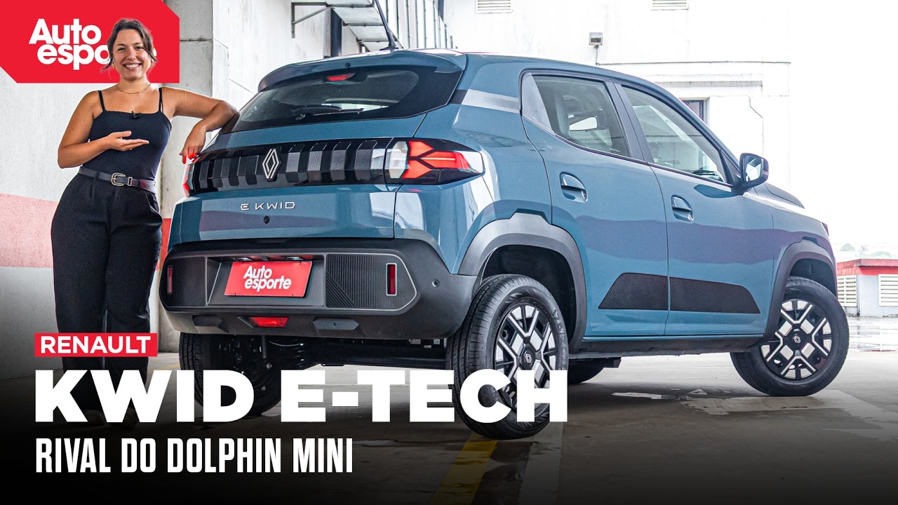 RENAULT KWID E-TECH 2026 é o CARRO ELÉTRICO MAIS BARATO DO BRASIL por R$ 99.990; será que compensa?