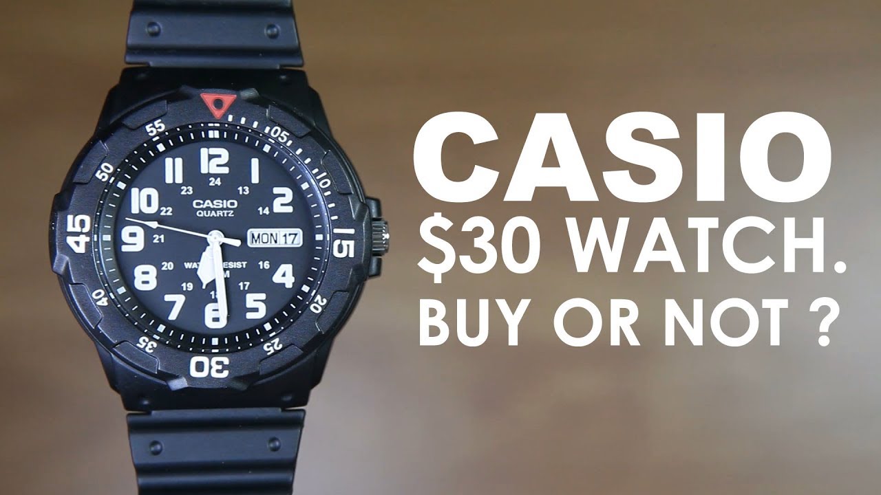 BUY OR NOT ? CASIO STANDARD MRW-200H-1BV - SPEC & UNBOXING