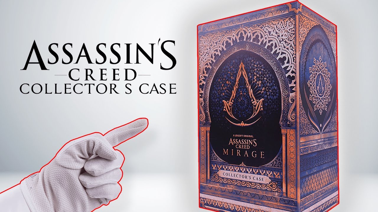 Unboxing Assassin's Creed Mirage Collector's Case (PS5)