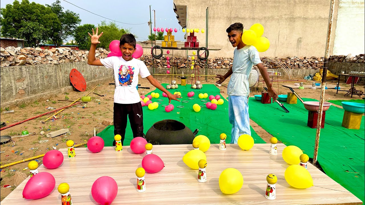 Each task is better than the other and both players are competing fiercely to win.Let's see who wins