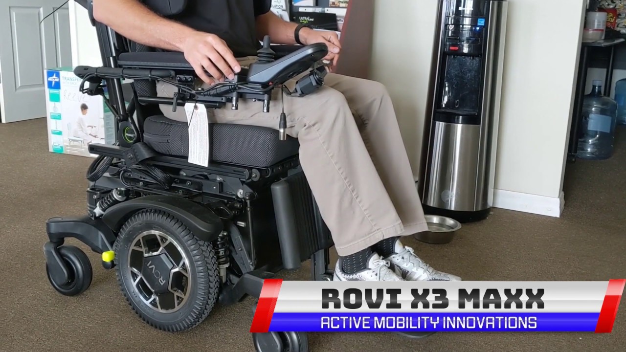 Rovi X3 Maxx Complex Rehab Mobility Chair| AMI Mobility