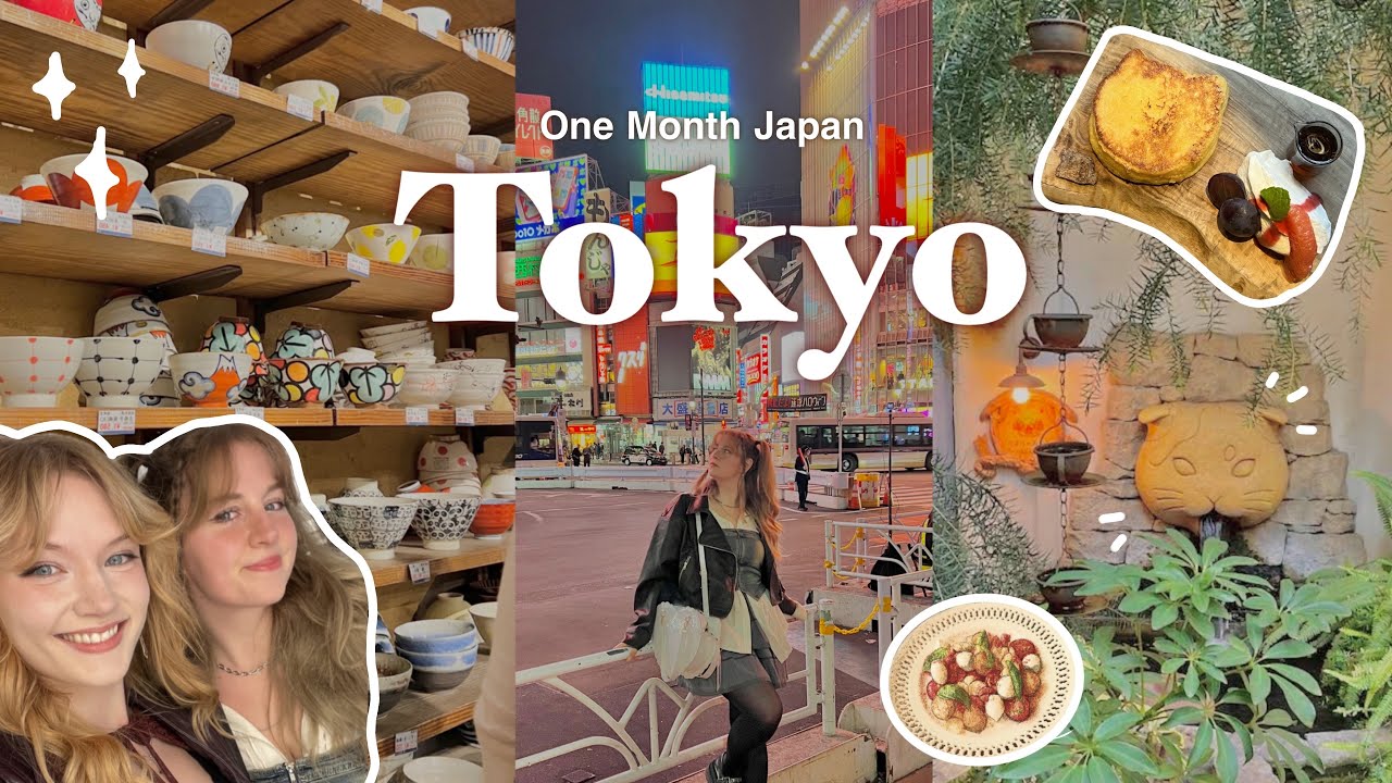🍜Exploring Tokyo |  Kappabashi Street, Ghibli Cat-Town, Shibuya Nightlife |Japan Vlog Day 16-18