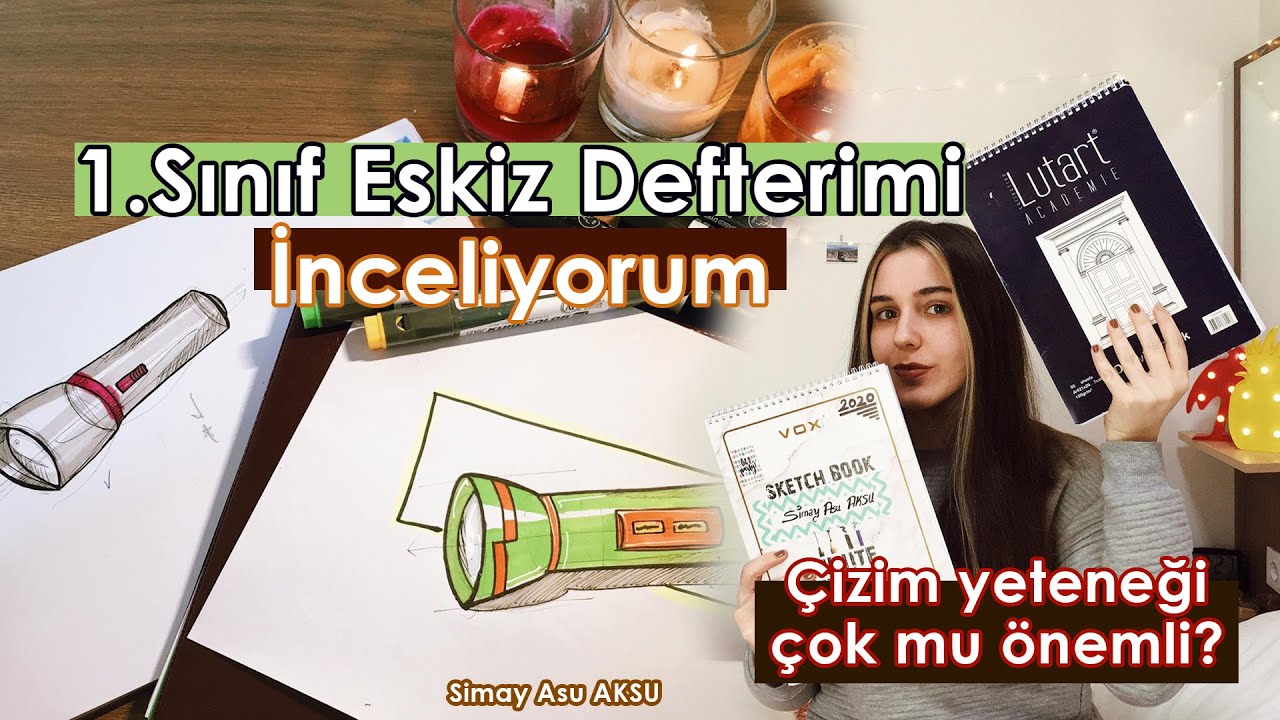 Eskiz Defterimi İnceliyorum | Çizim yeteneği şart mı?  | Mimarlık Fakültesi | Part-1