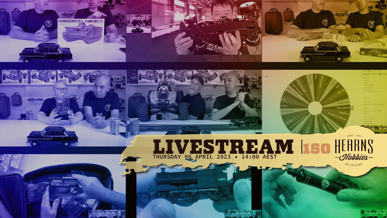EP150 #askHearnsLive weekly hobby show with Will 