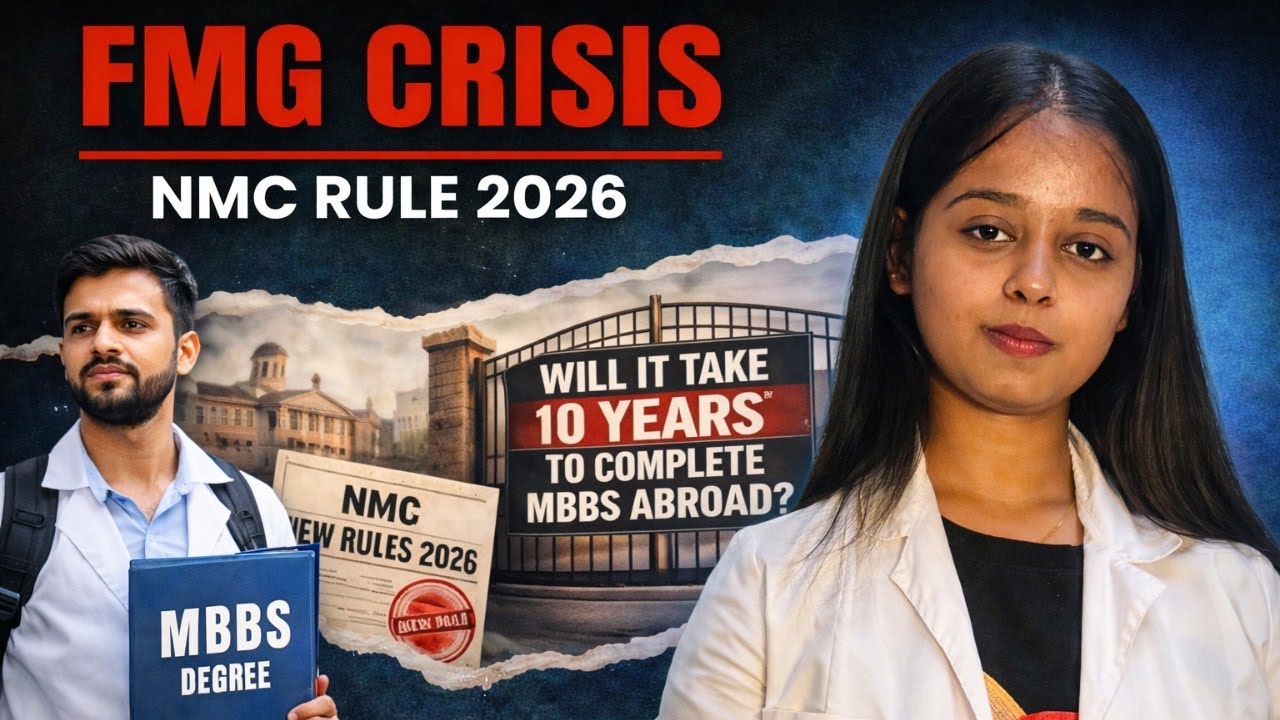 NMC Public Notice 2026: 5.5 Year MBBS is Now 10 Years? 😱 (Don't Go Abroad Before Watching) 