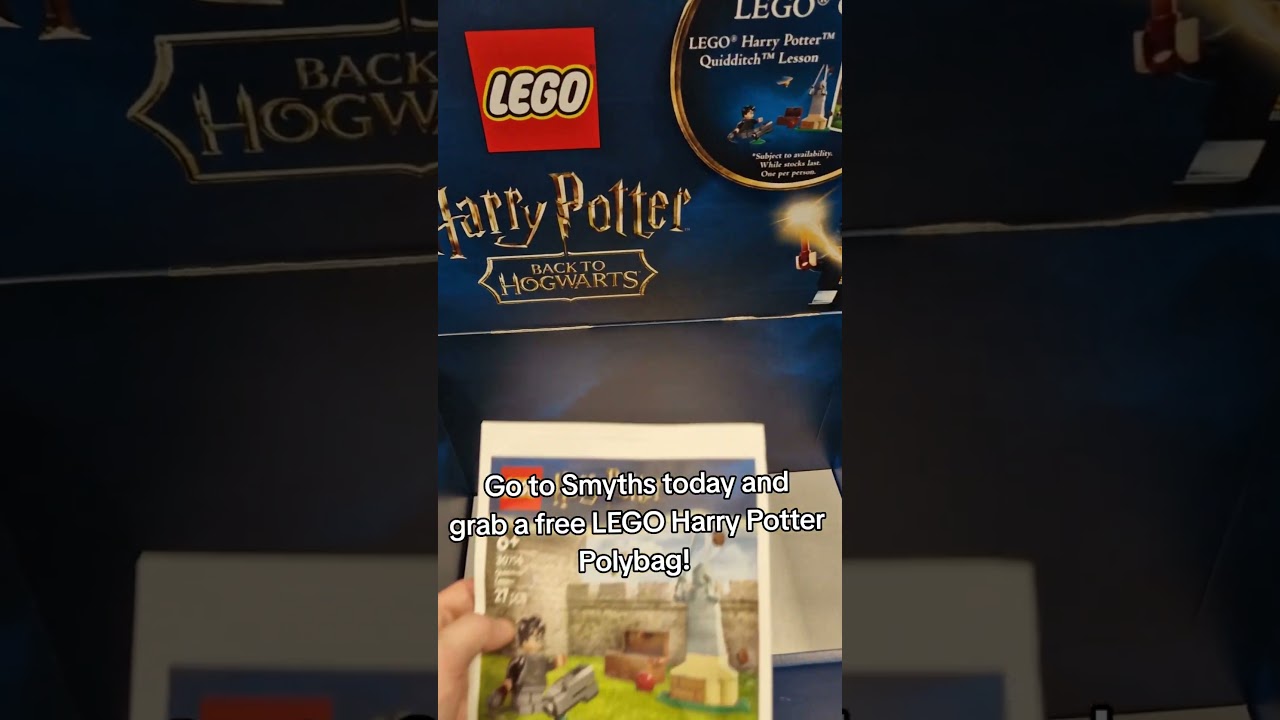 FREE LEGO HARRY POTTER AT SMYTHS UK! #lego #smyths #freelego #legoharrypotter #harrypotter