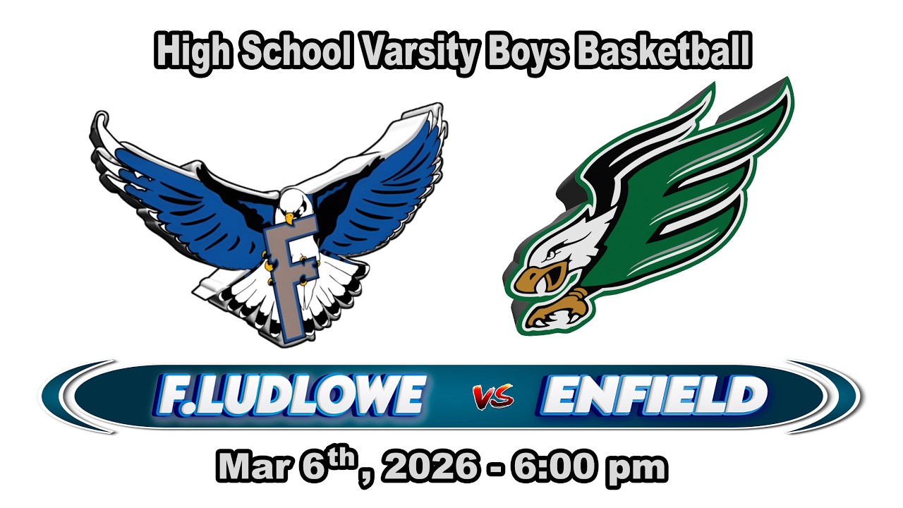 F. Ludlowe vs Enfield Boys Basketball