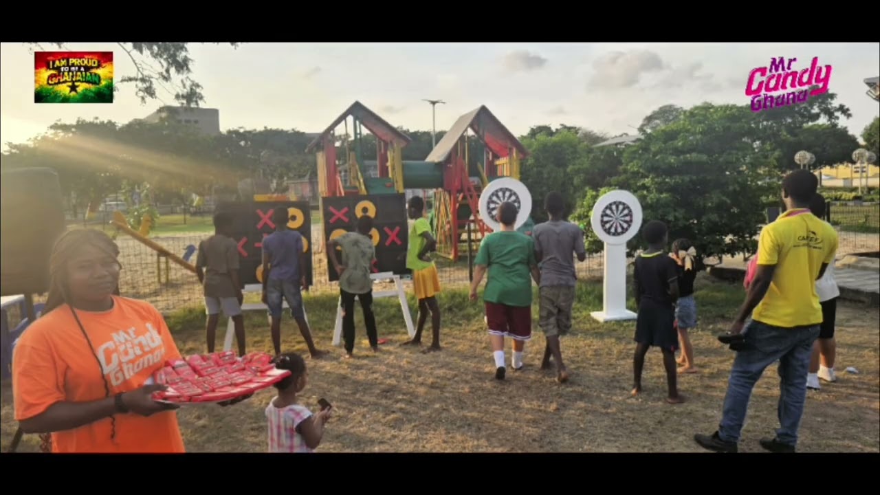 MR CANDY GHANA - COVERED - KIDS FUN TIME AT NATIONALISM PARK  ACCRA