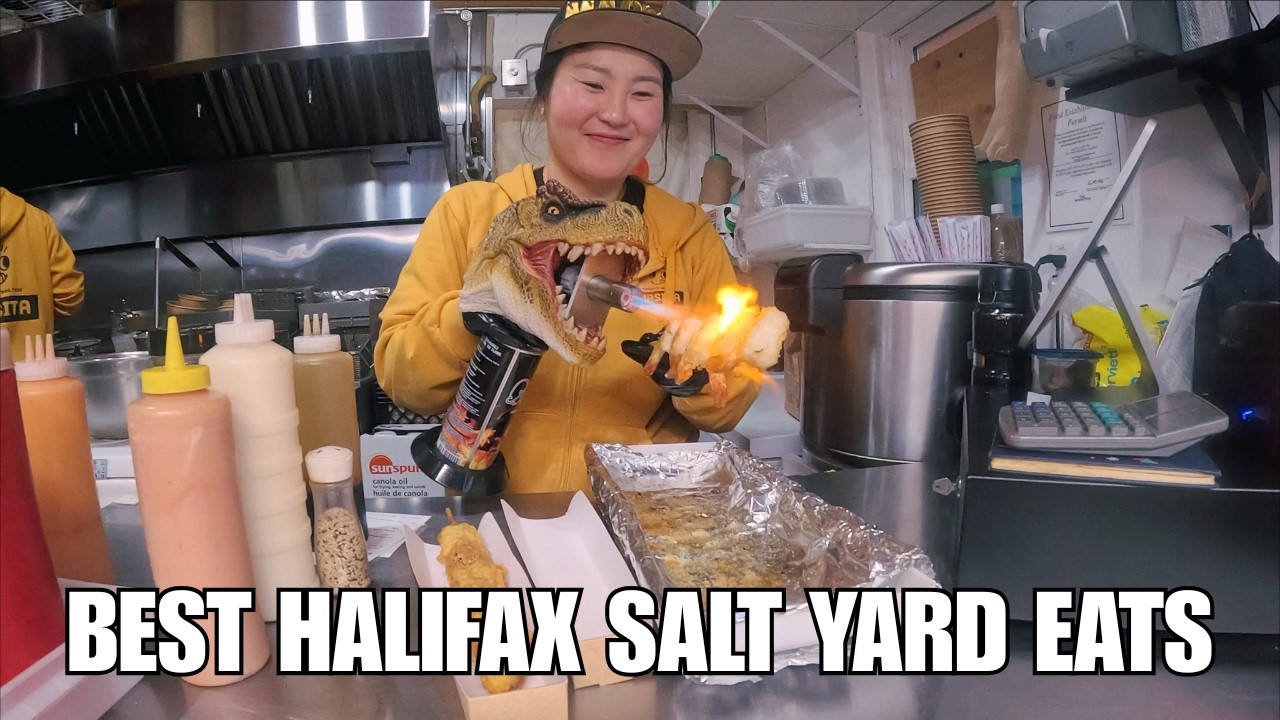 Salt Yard Food Crawl 🔥 | BEST Halifax Waterfront Eats