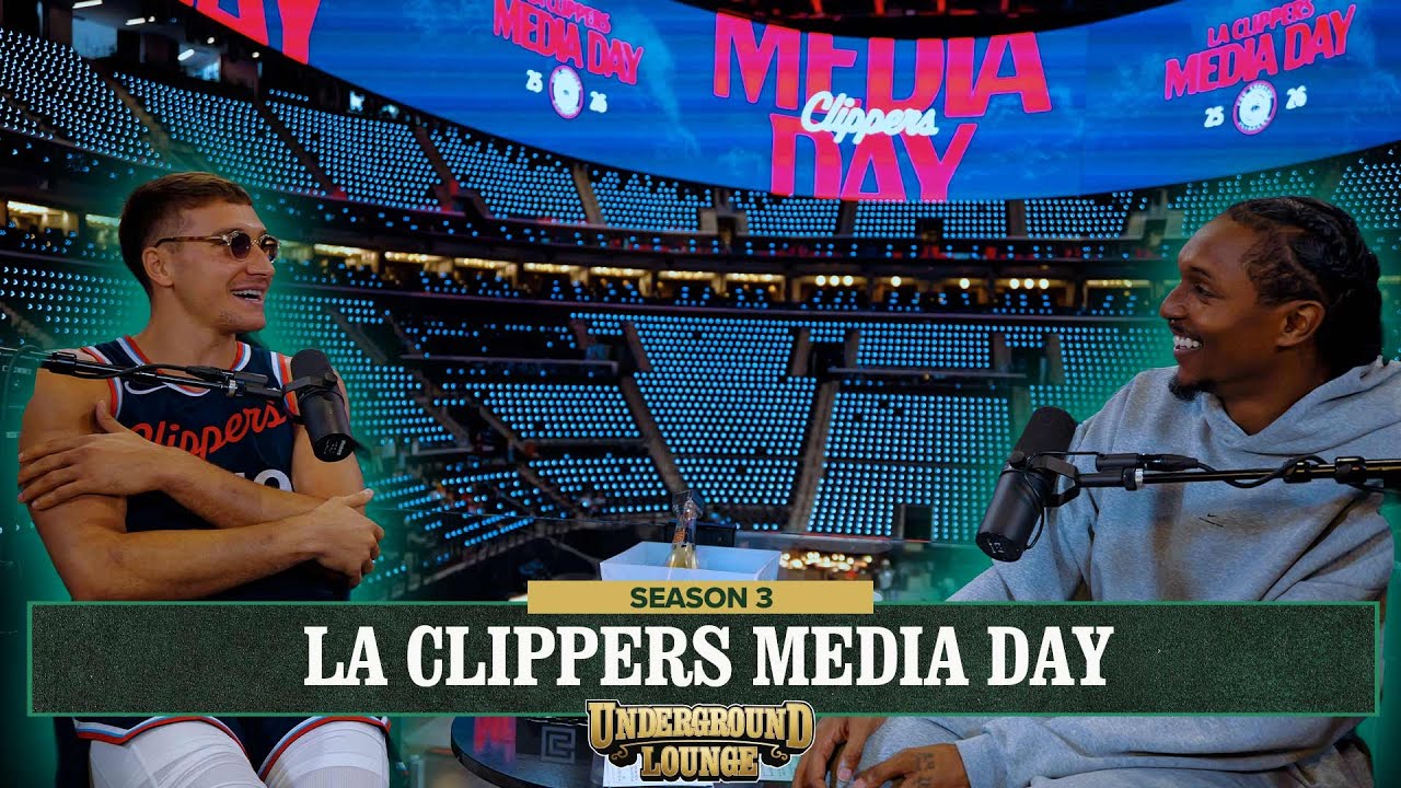 Богдан Богданович на медиа-дне LA Clippers | The Underground Lounge