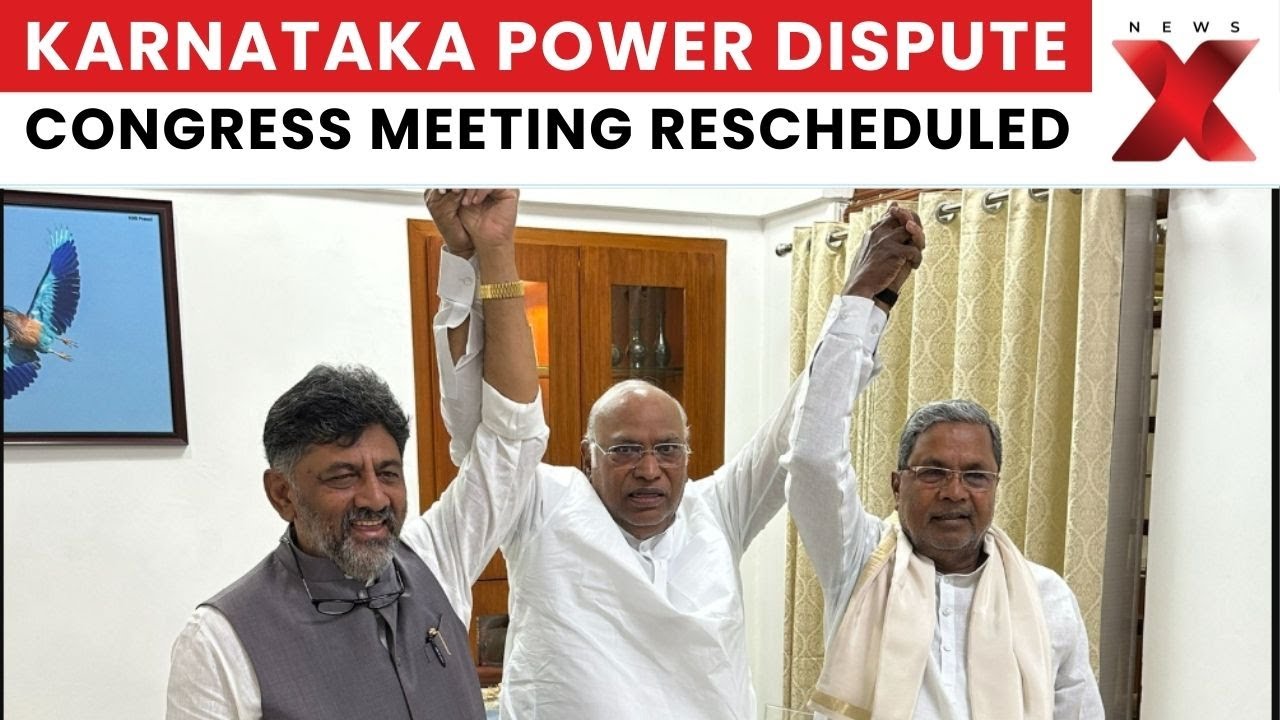 Karnataka Power Dispute: Congress Meeting Now Scheduled for November 30 | NewsX