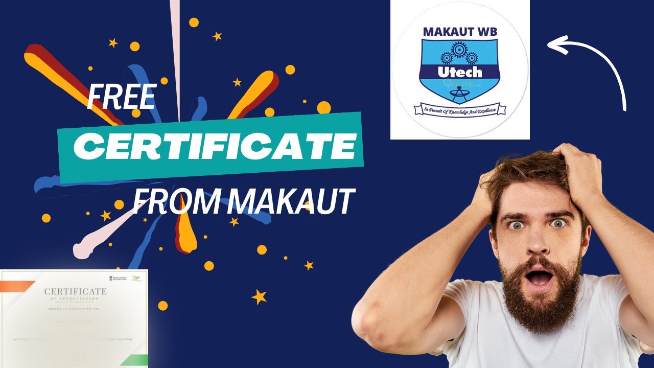 || FREE CERTIFICATE from MAKAUT ❤️&zwj;🔥 || How to Get a Free MAR Certificate ? /All details #makaut