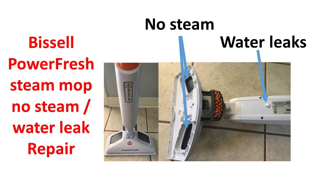 FunAmericanLife 125: Bissell PowerFresh steam mop no steam / water leak repair