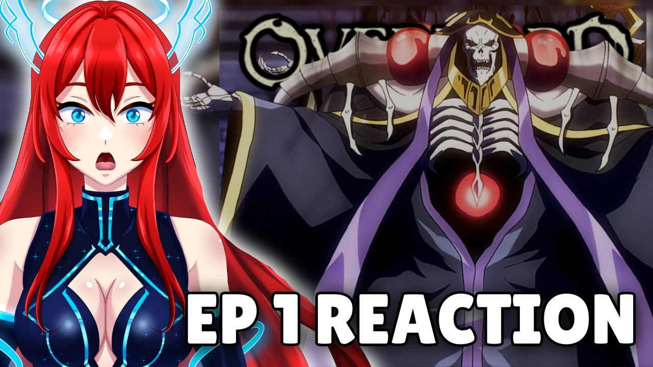 THIS SHOW IS AMAZING! | FIRST TIME Watching Overlord Episode 1 (VTuber Reaction)