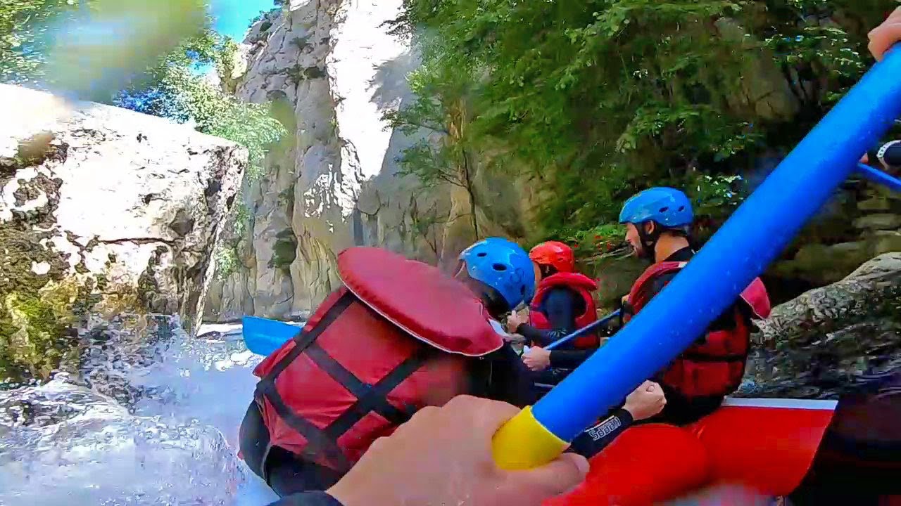 Descente Rafting - parcours 14 km