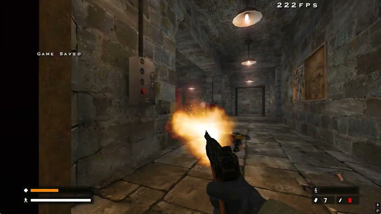 RTCW Escape Extreme Edition: Brutal First Level Without Cheats (RealRTCW Mod)