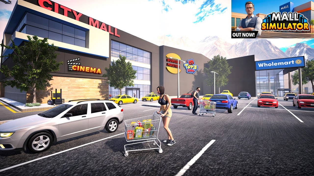 AKHIRNYA AKU BUKA MALL IMPIAN KU! Mall Simulator GAMEPLAY #1