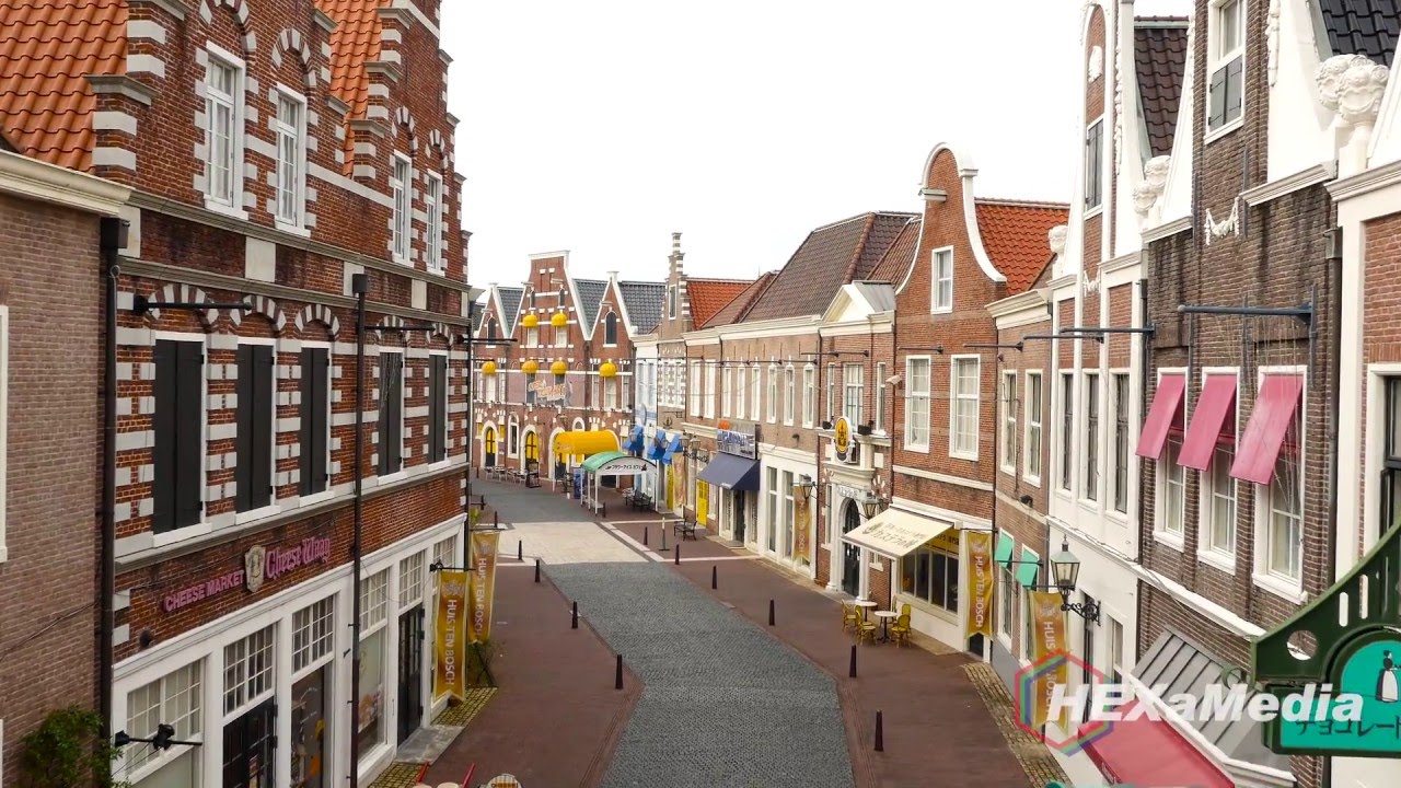 【4K】長崎ハウステンボス Huis Ten Bosch Aerial【空撮】