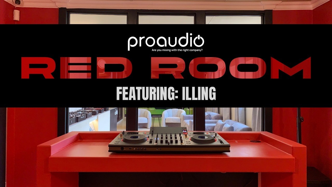 Proaudio RED ROOM | Live DJ Set by Illing | Techno