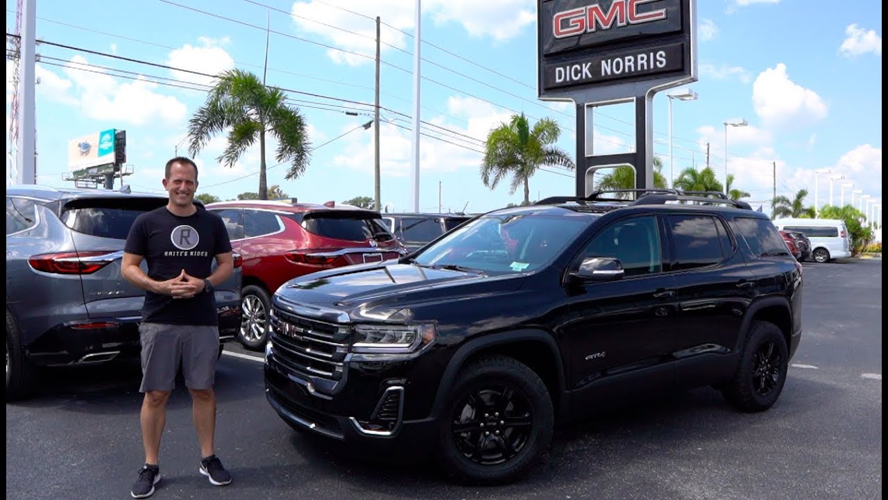 Is the ALL NEW 2020 GMC Acadia AT4 the BETTER Chevy Blazer?