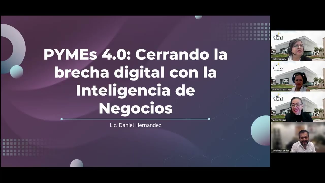 🚀💡Tema: PYMES 4.0: Cerrando la brecha digital con Inteligencia Artificial.