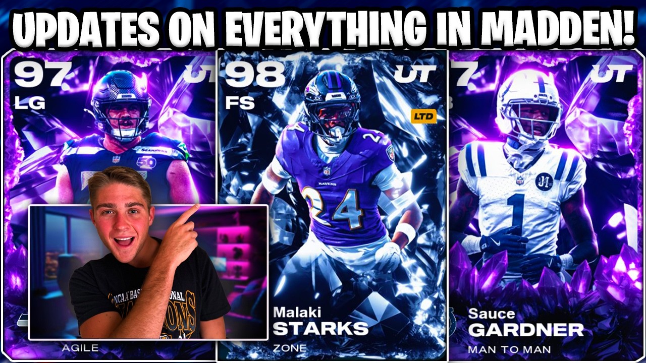 UPDATES ON EVERYTHING IN MADDEN 26! CRYSTALS REVEALS! FREE AGENT LEAKS + MORE!
