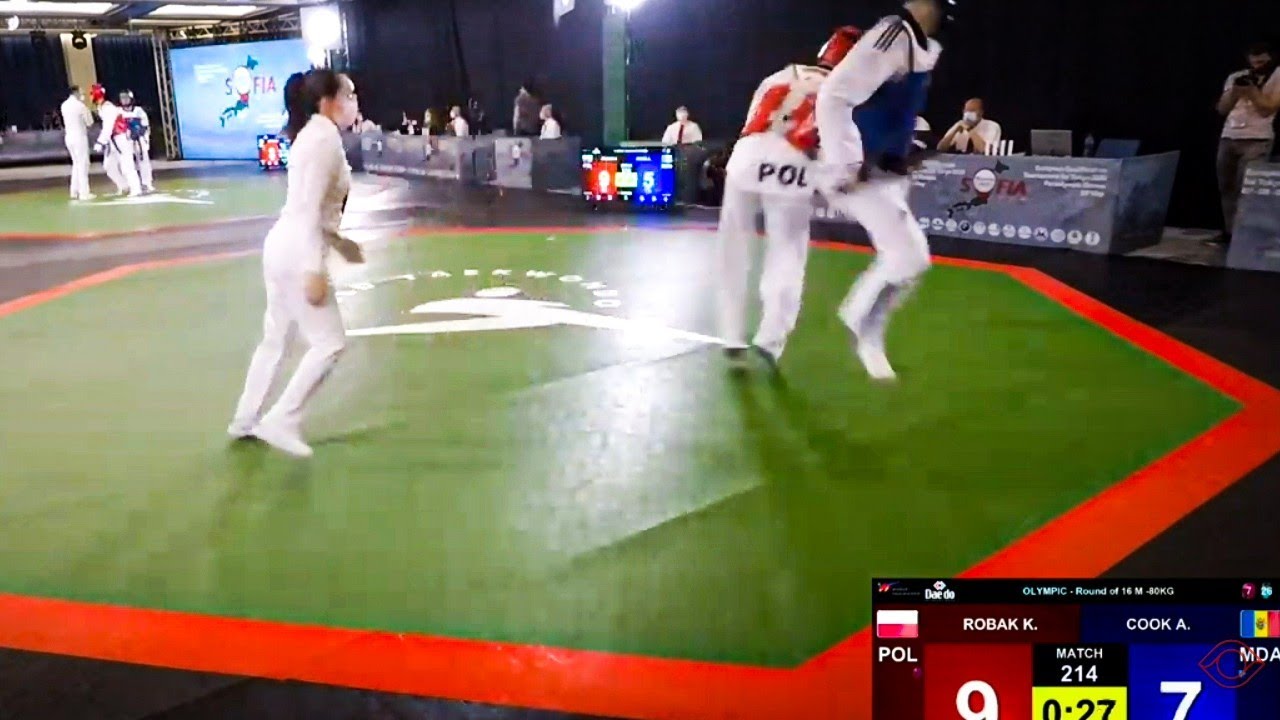 Aaron Cook(MDA) Vs Robak Carol(POL) ROF 16 || European qualification