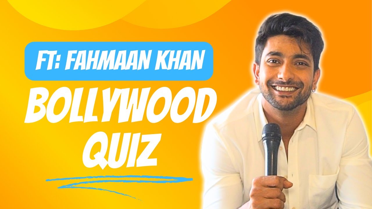 Fahmaan Khan plays Bollywood Quiz with MeStarlet Entertainment