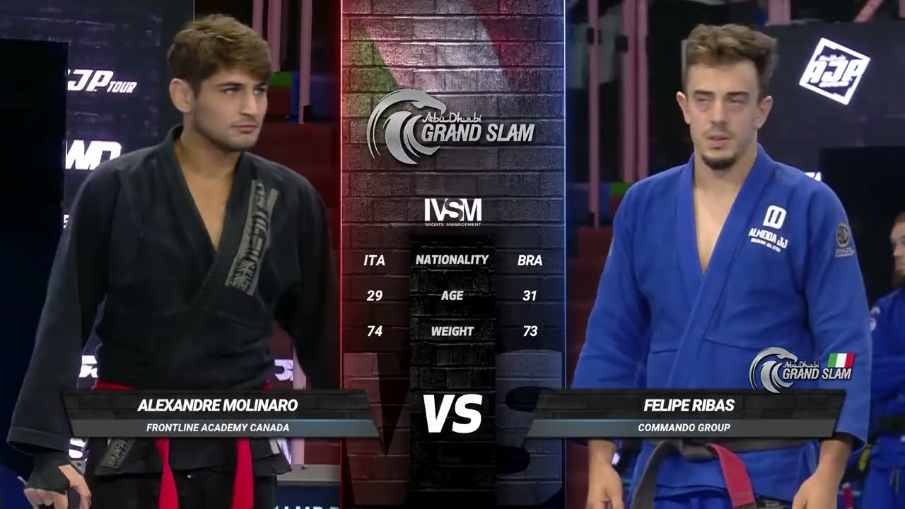 ALEXANDRON MOLINARO vs FELIPE RIBAS - ROME GRAND SLAM JIU-JITSU