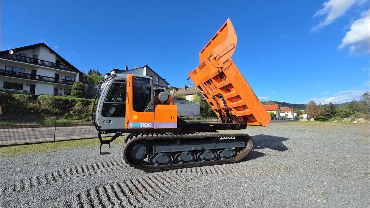 Raupendumper drehbar zu verkaufen Hitachi EG 110R #raupendumper #hitachi #dumper  #morooka