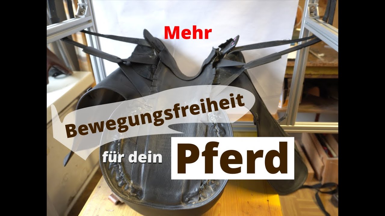 Der Dressursattel und seine Gurtung