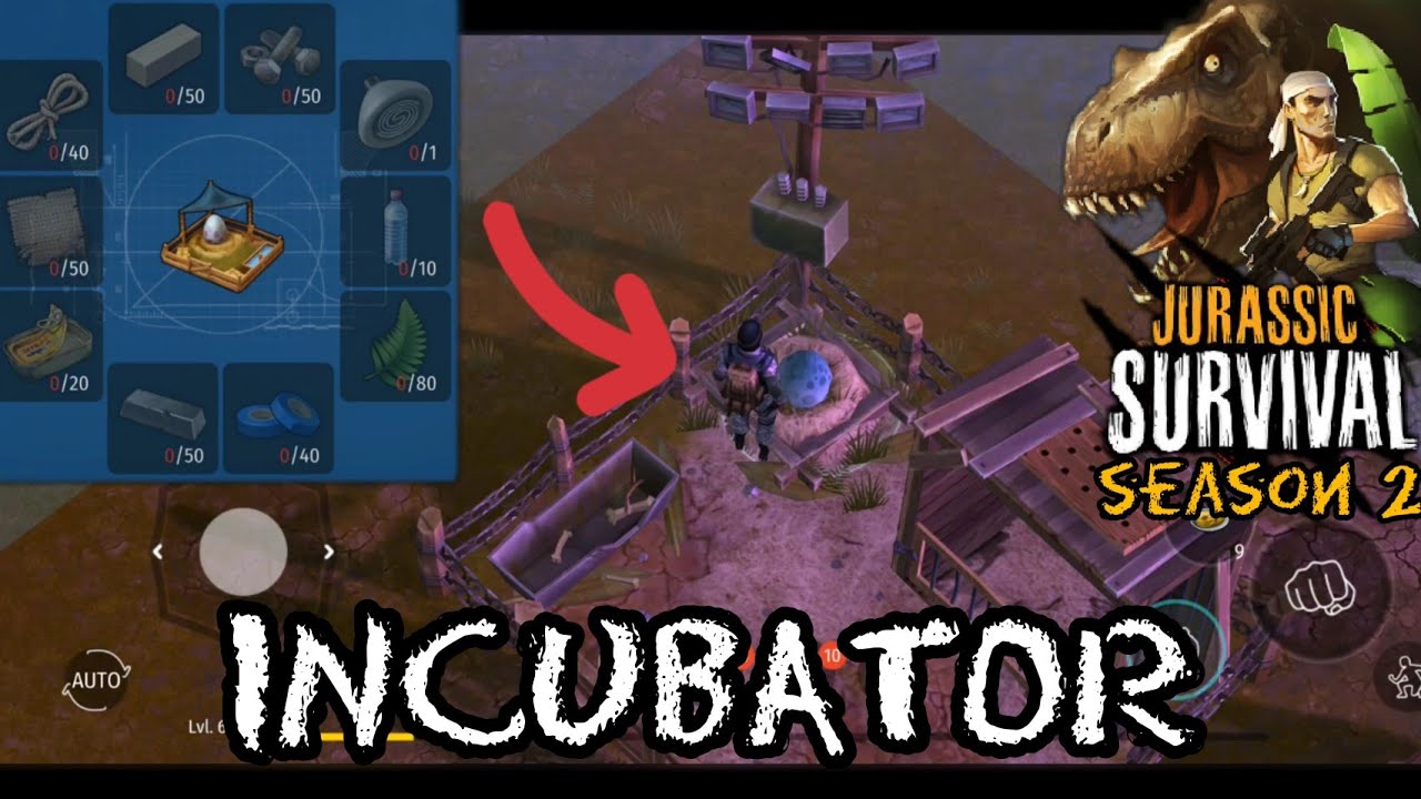 HOW INCUBATOR WORKS | Jurassic Survival Season 2
