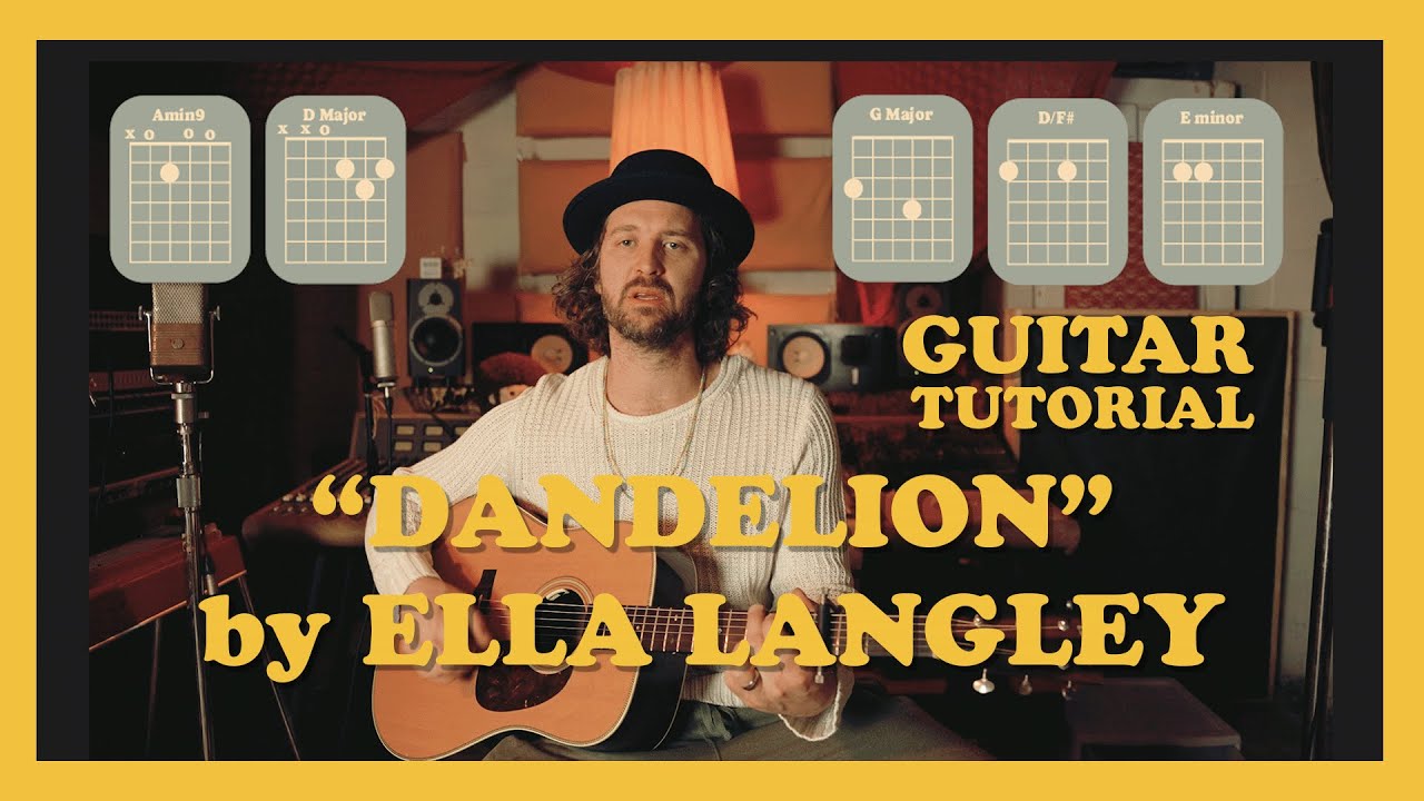 How to Play Dandelion by Ella Langley on Guitar - Guitar Tutorial