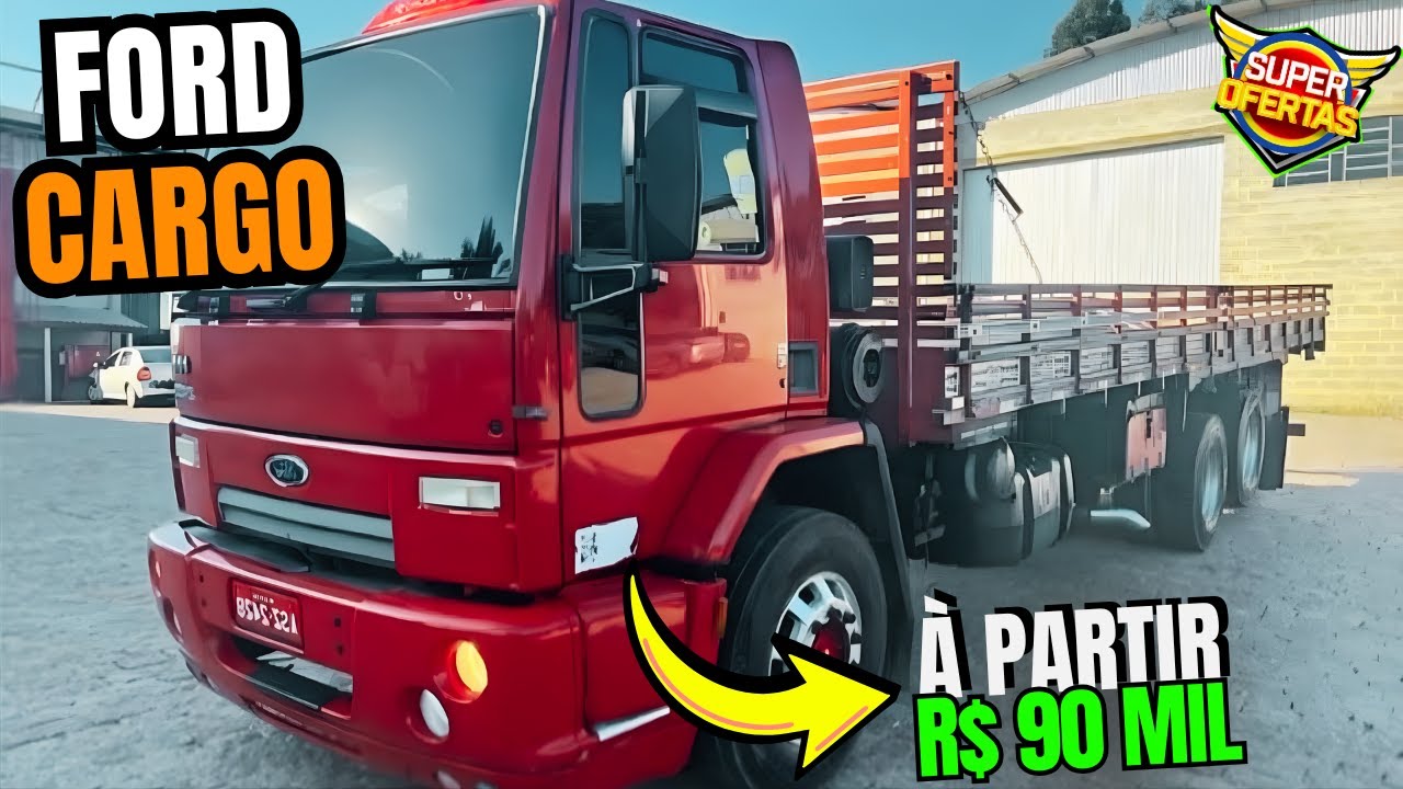 MELHORES FORD CARGO a VENDA à PARTIR DE 90 MIL #truck #fordcargo #qualificado #cargo 2428