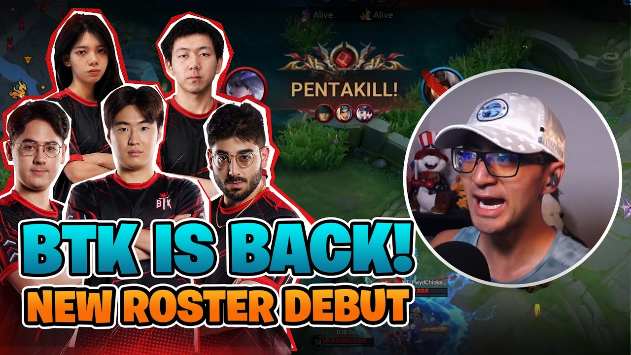 BTK FIRST RETURN TO ESPORTS #honorofkings #hok #assassindave
