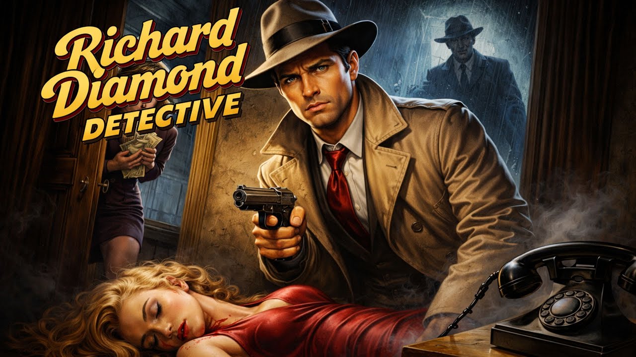Richard Diamond Detective: The Murderous Blackmail Plot - Old Time Radio