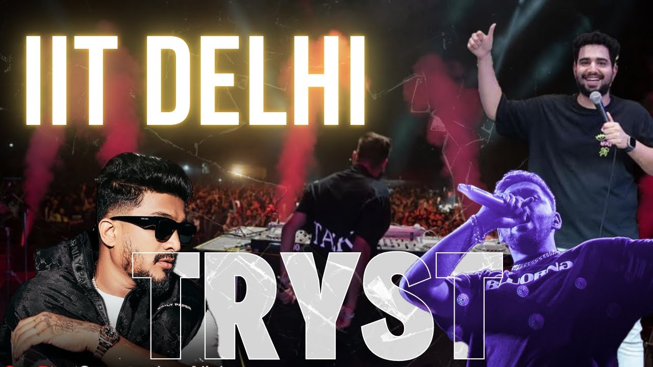 My TRYST-2024 Experience | IIT Delhi Tech Fest | Pankaj Bera ⚡️💥 #iit #festival