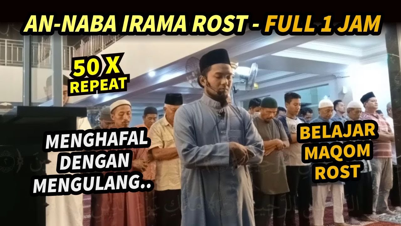 Belajar Irama Rost pada surah An-Naba full 1 jam