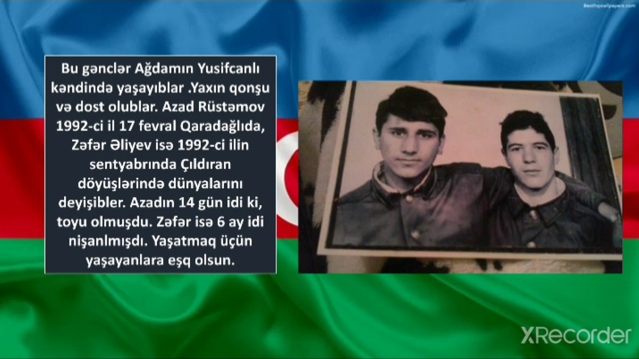 Yusifcanlı kəndinin şəhidləri.