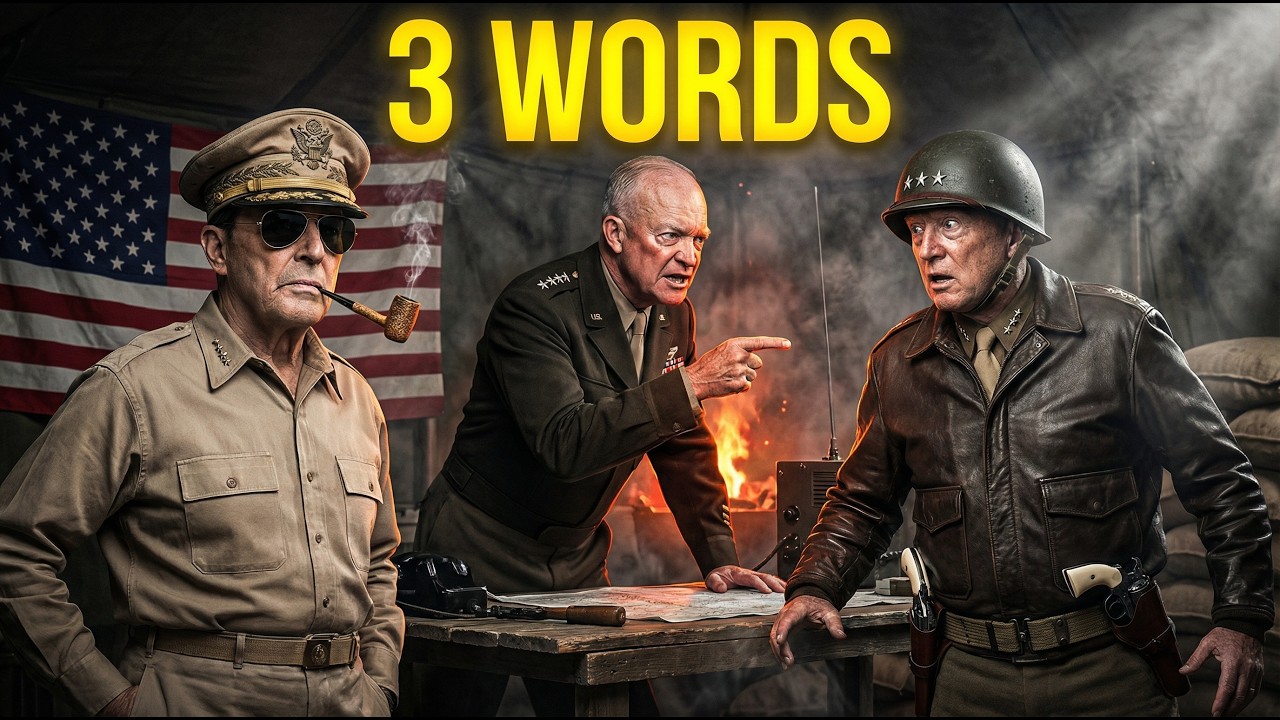 The 3 Words MacArthur Said That Made Eisenhower Order Patton’s Removal From Command