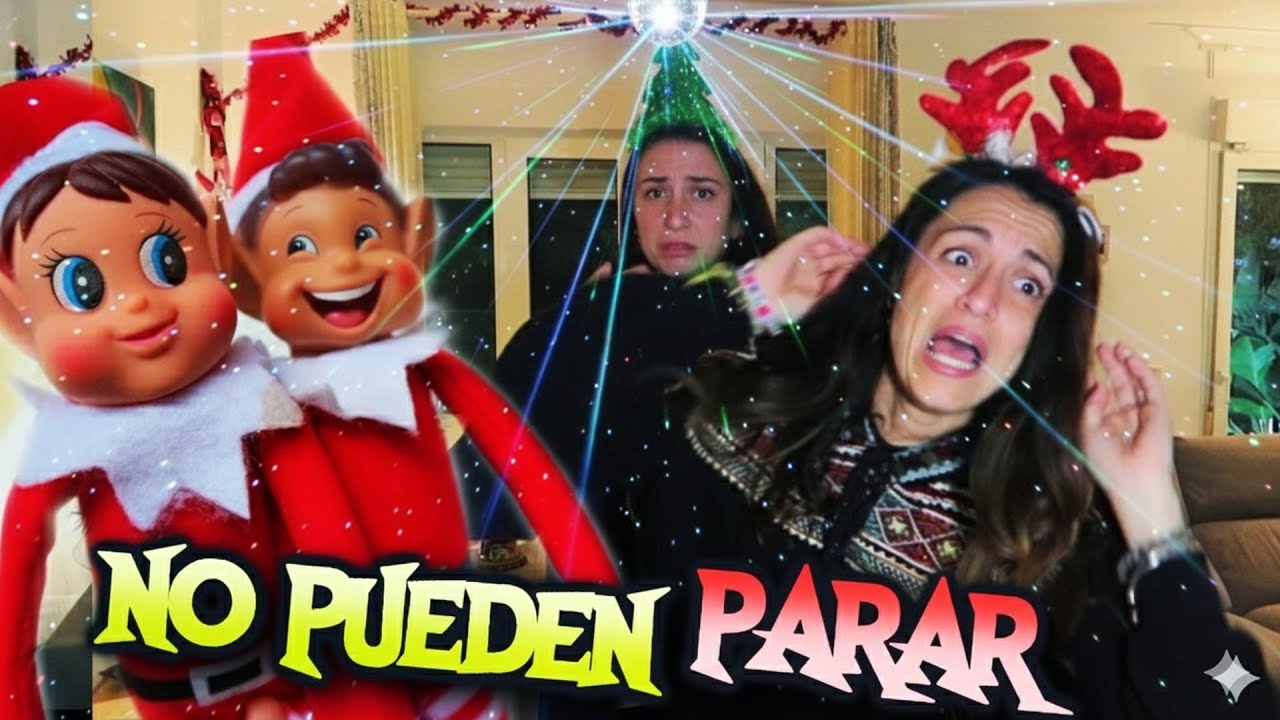 EL ELFO TRAVIESO✨ENTRAMOS a la FIESTA de los ELFOS🎶 Es ALUCINANTE😱No Podemos Parar de BAILAR😂