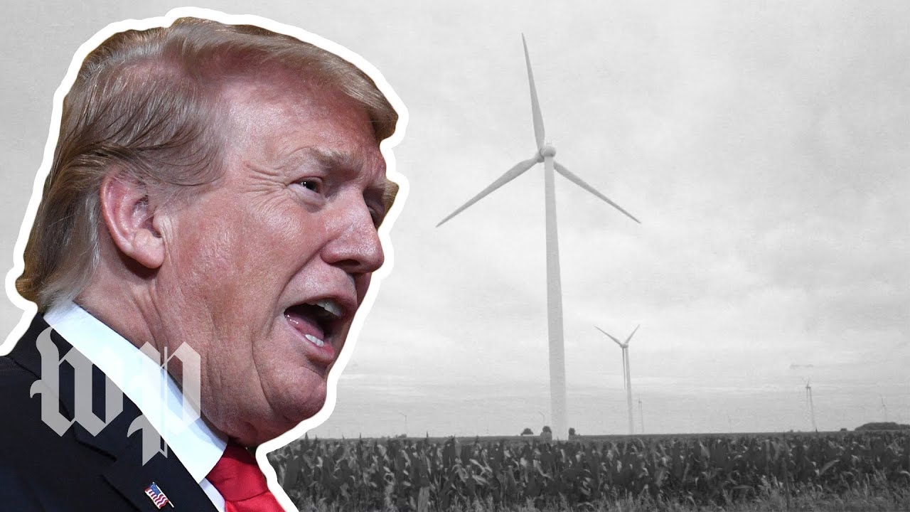 Trump's longstanding opposition to windmills